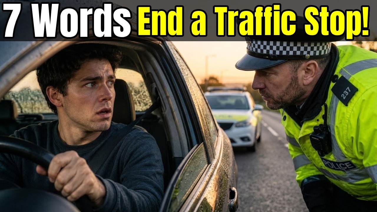 7 Words That Make UK Police End a Traffic Stop! (Solicitor Explains)
