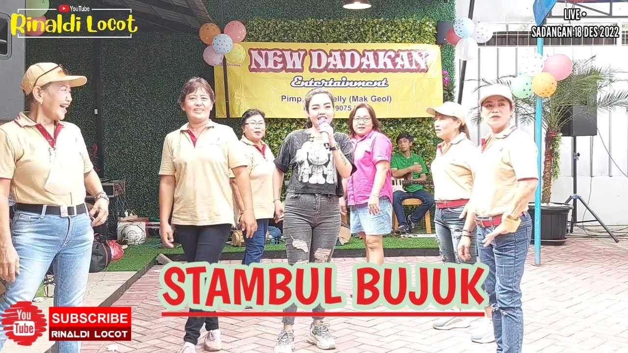 STAMBUL BUJUK - NEW DADAKAN ENTERTAINMENT || Edisi grand opening RM. BU LILI. SADANGAN