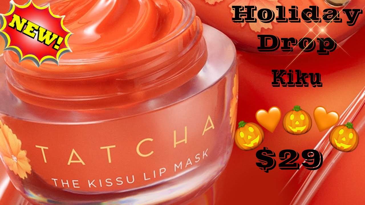 NEW !!! Tatcha Kissu Lip Mask 💋| Sunset Kiku🌇 | Quick Review | Unboxing 