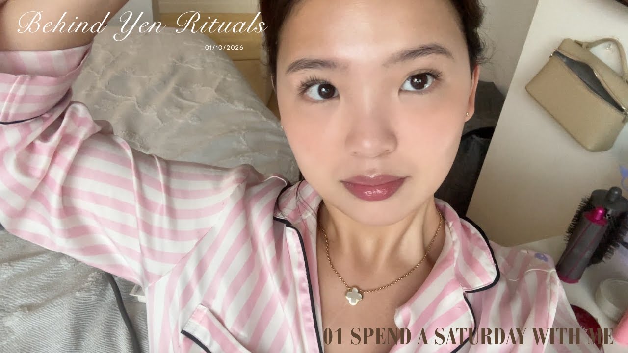 Spend a Saturday With Me | Holistic Aesthetician (My First Ever Video 🤍)