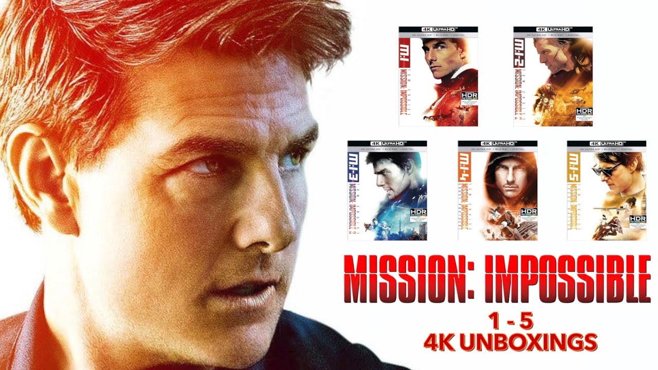 Mission: Impossible 1-5 4K Ultra HD Unboxings | BLURAY DAN