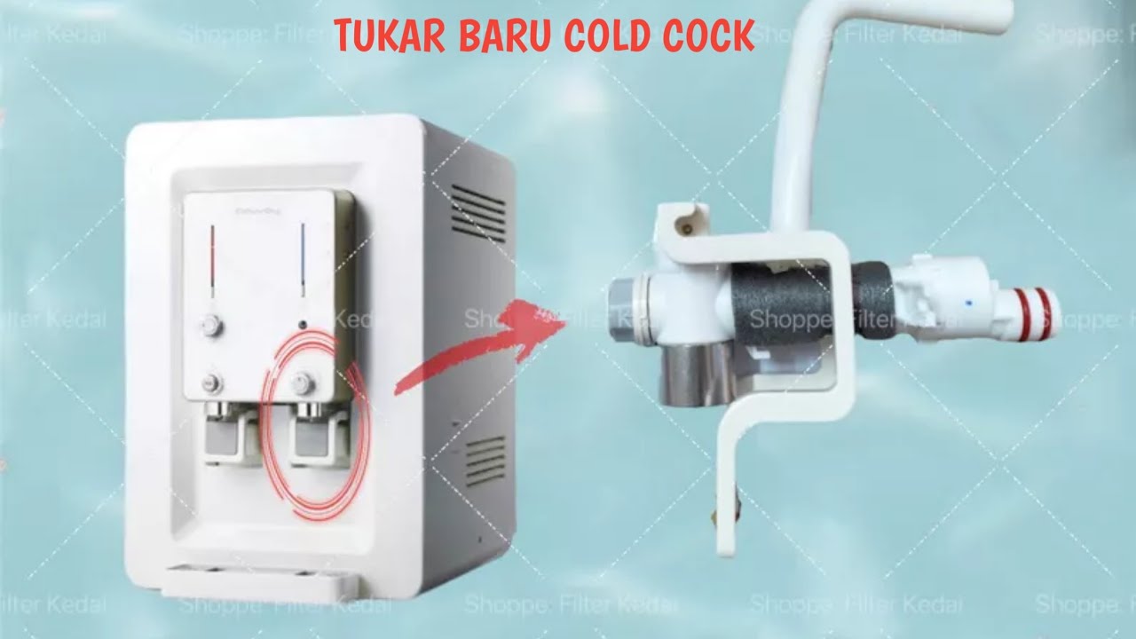 Coway model villaem CHPO8AR tukar cold cock