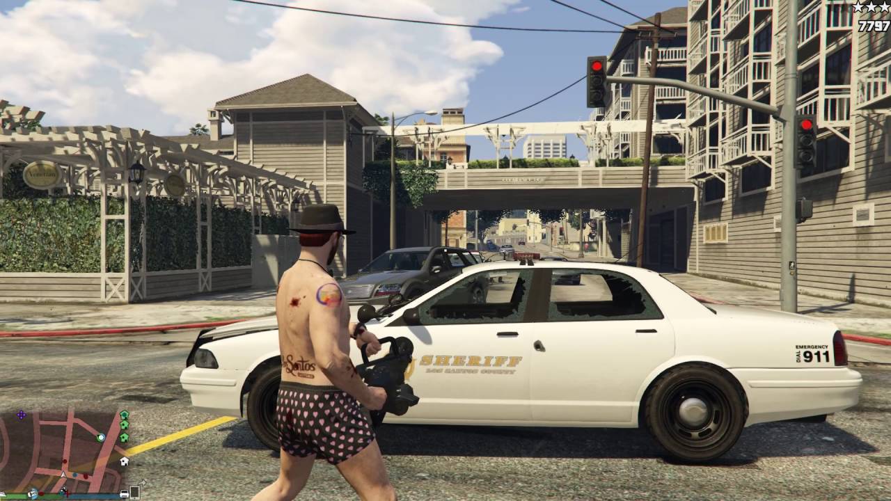 Grand Theft Auto V Ep.182 Minigun Special