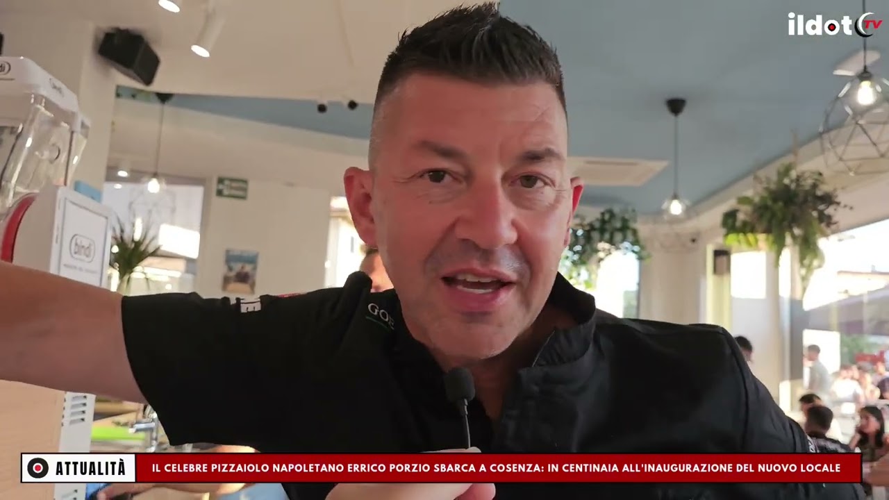 Errico Porzio sbarca a Cosenza: 
