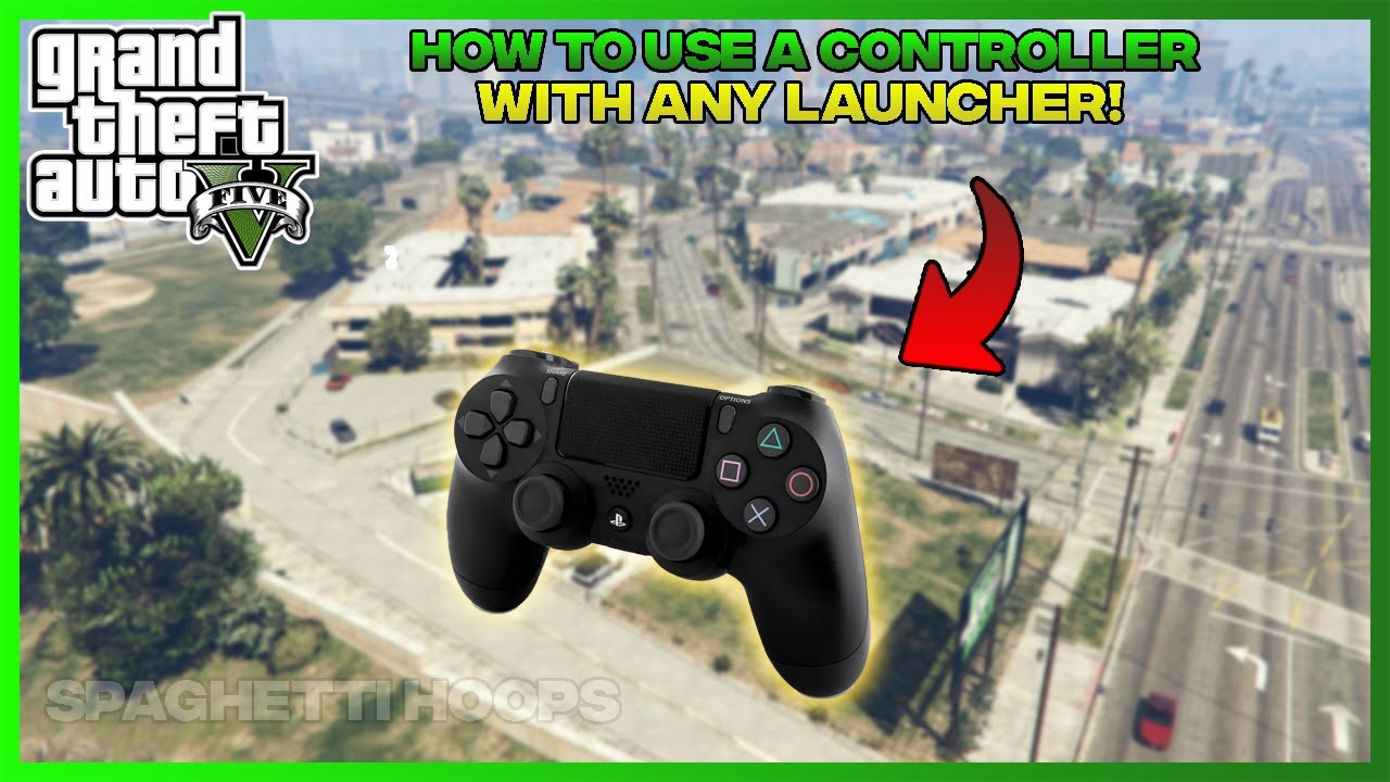 Как использовать контроллер в GTA 5 на ПК! Работает с любым лаунчером!