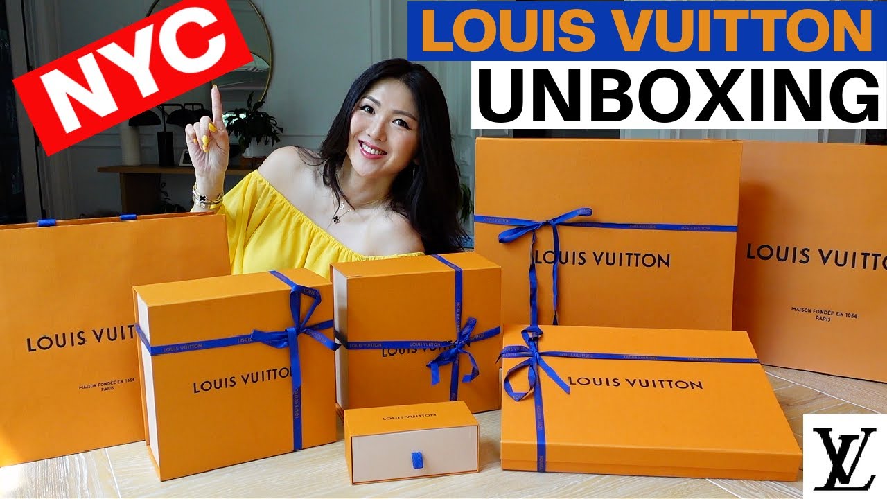 LOUIS VUITTON UNBOXING | NEW YORK CITY 🇺🇸🛍 HAUL | CHARIS❤️