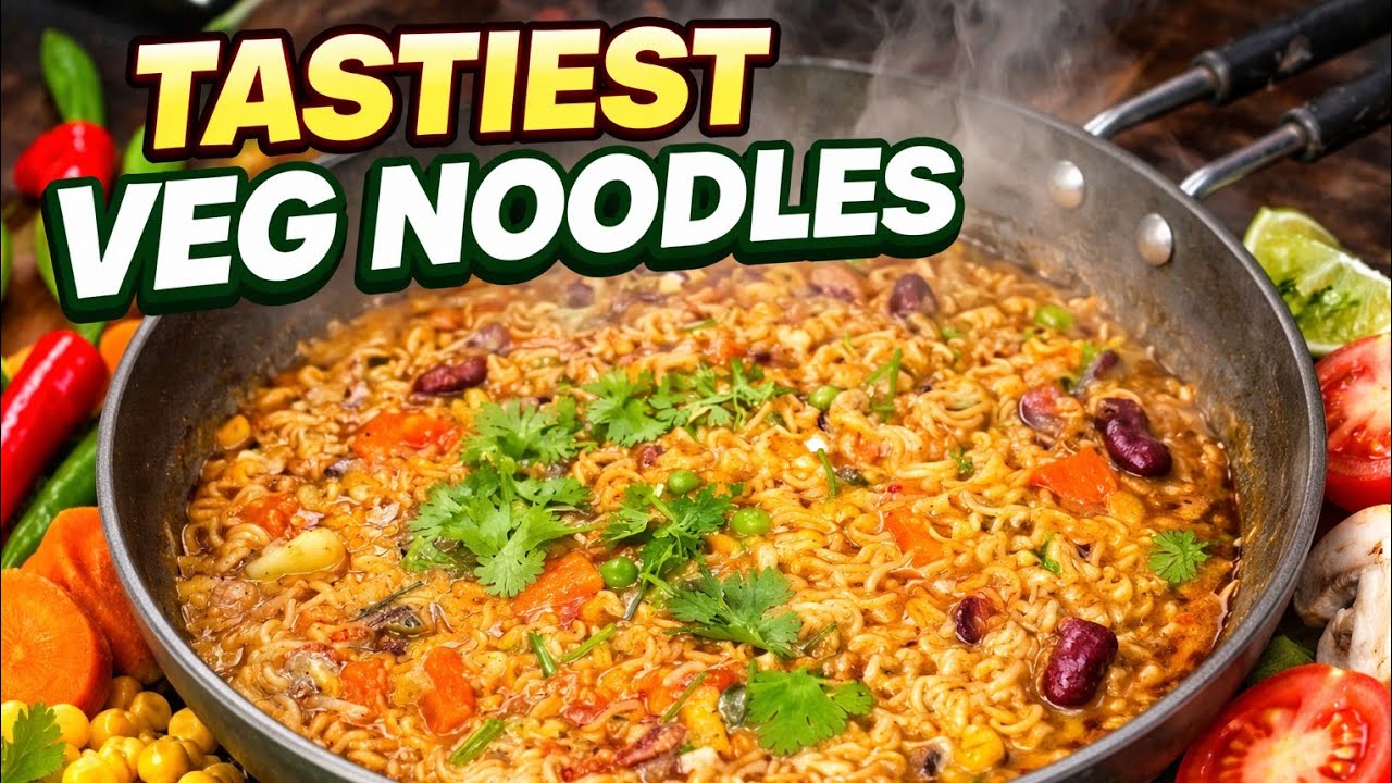 Veg Noodles in 2 minutes.