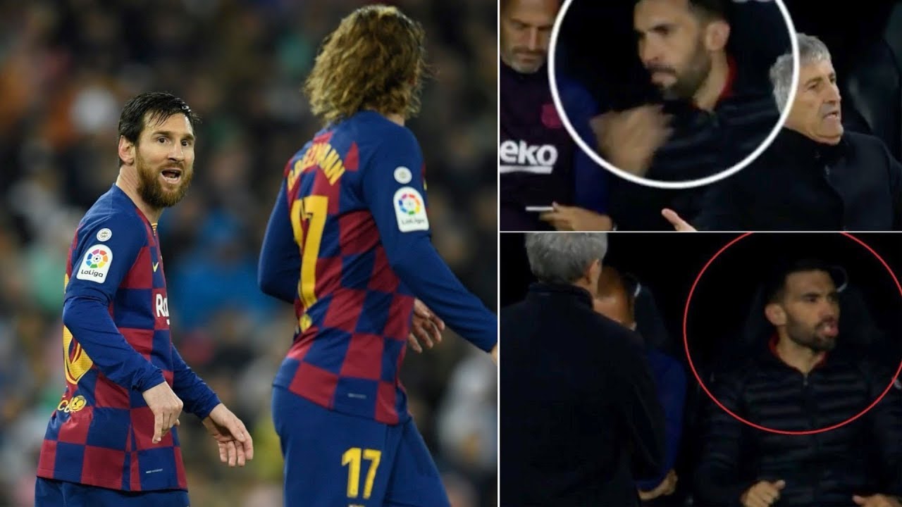 Why Barcelona's players are angry with Eder Sarabia (Setien's assistant) - & Why they're WRONG