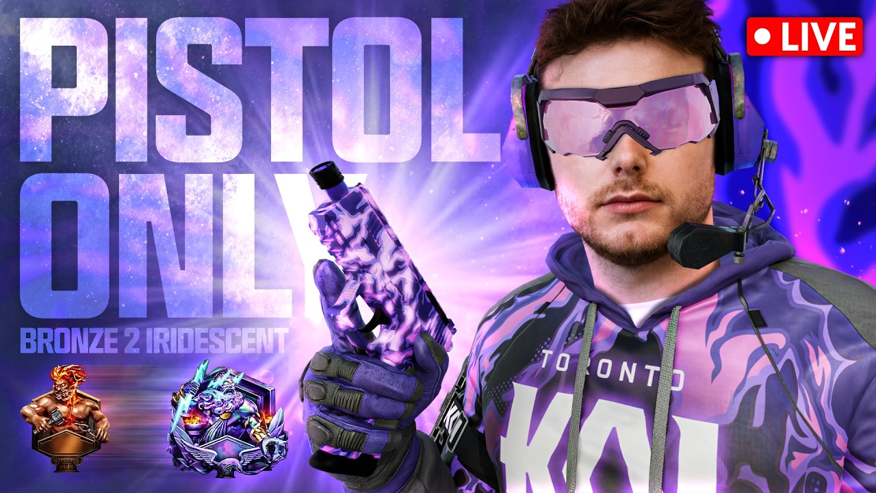 🟡BLACK OPS 7 SEASON 4 RANKED🟡SOLOQ BRONZE TO IRI PISTOL ONLY