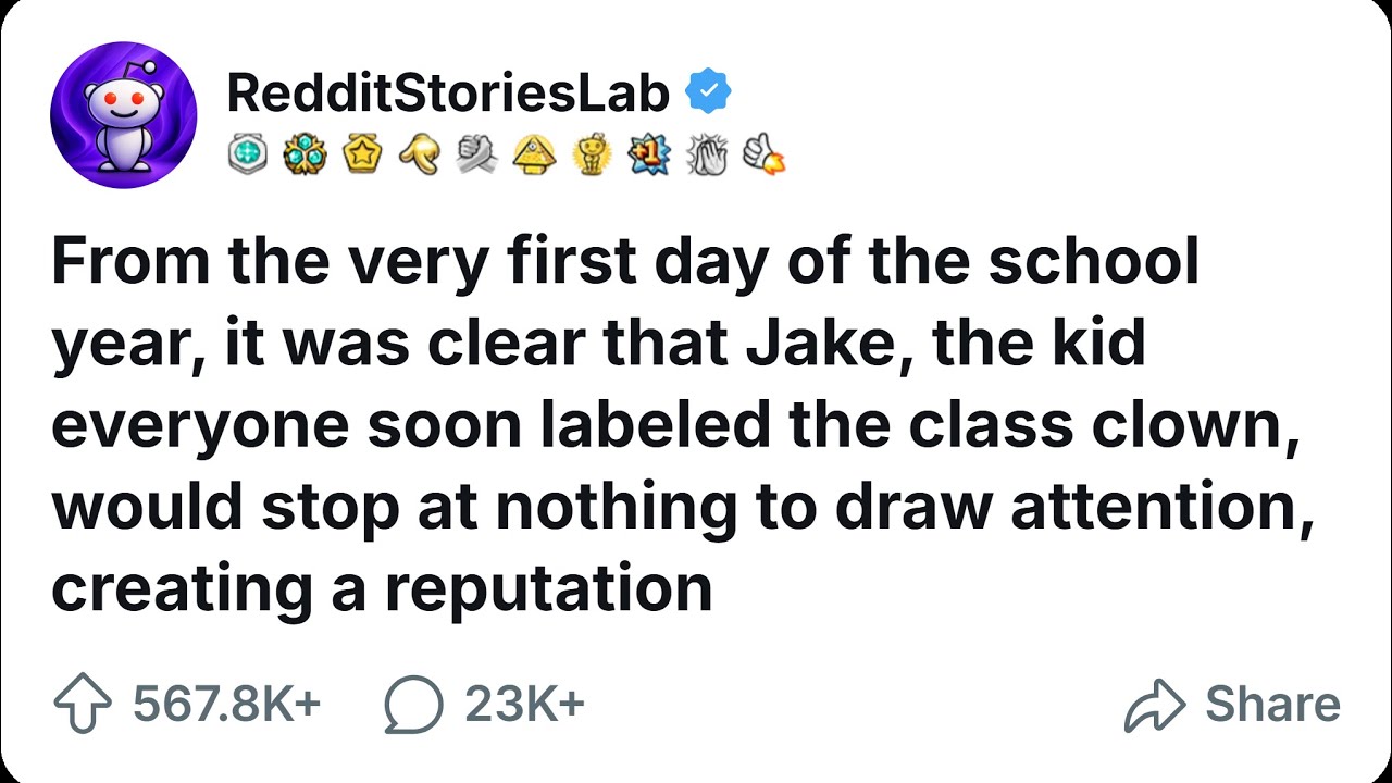 He Did Anything for Attention… Until This Classroom Stunt Nearly Killed Him