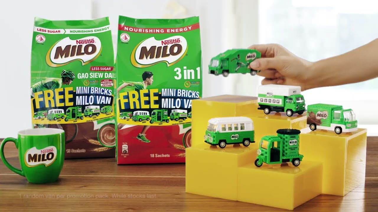 Мини-конструкторы MILO Van &mdash; соберите все 5 фургонов уже сегодня!