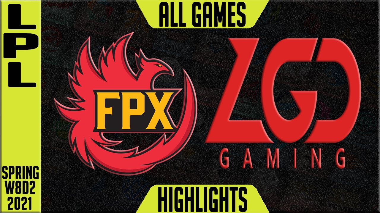 FPX vs LGD Highlights ALL GAMES | LPL Spring 2021 W8D1 | FunPlus Phoenix vs LGD Gaming