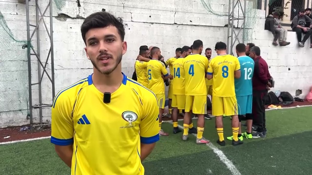 Soccer returns to Gaza pitch scarred by war and loss
