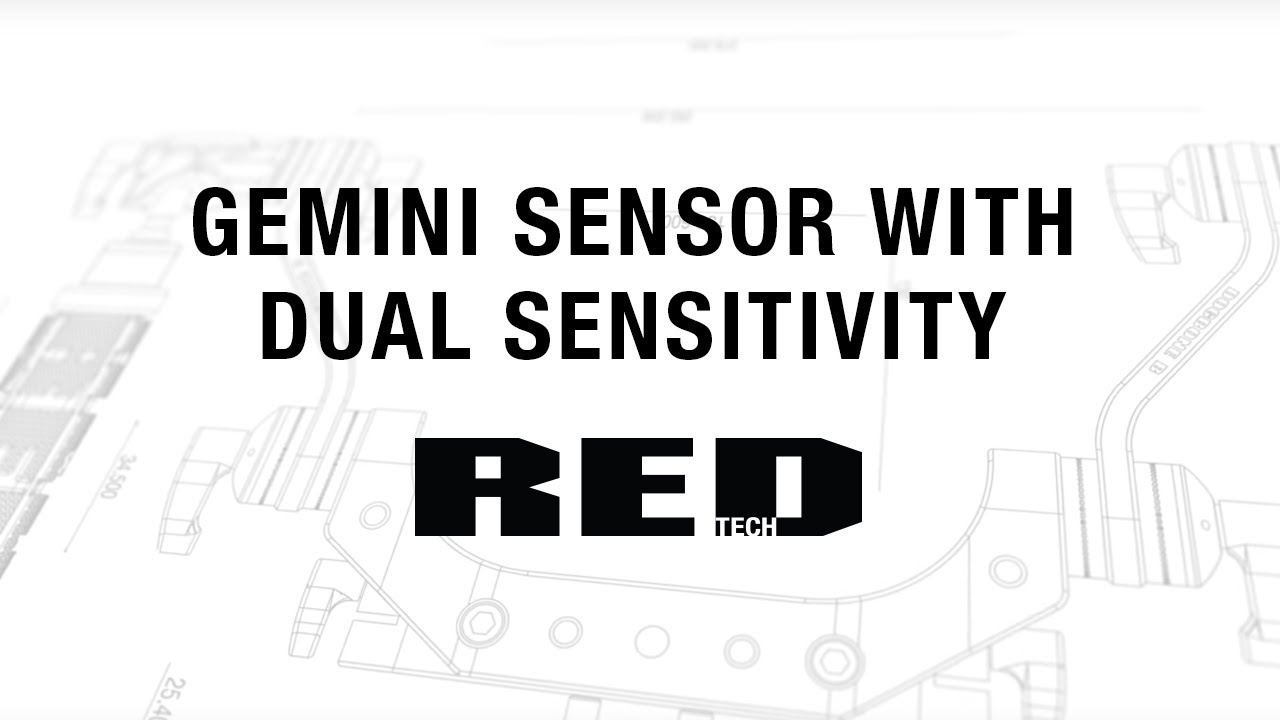 RED TECH | GEMINI Sensor with Dual Sensitivity
