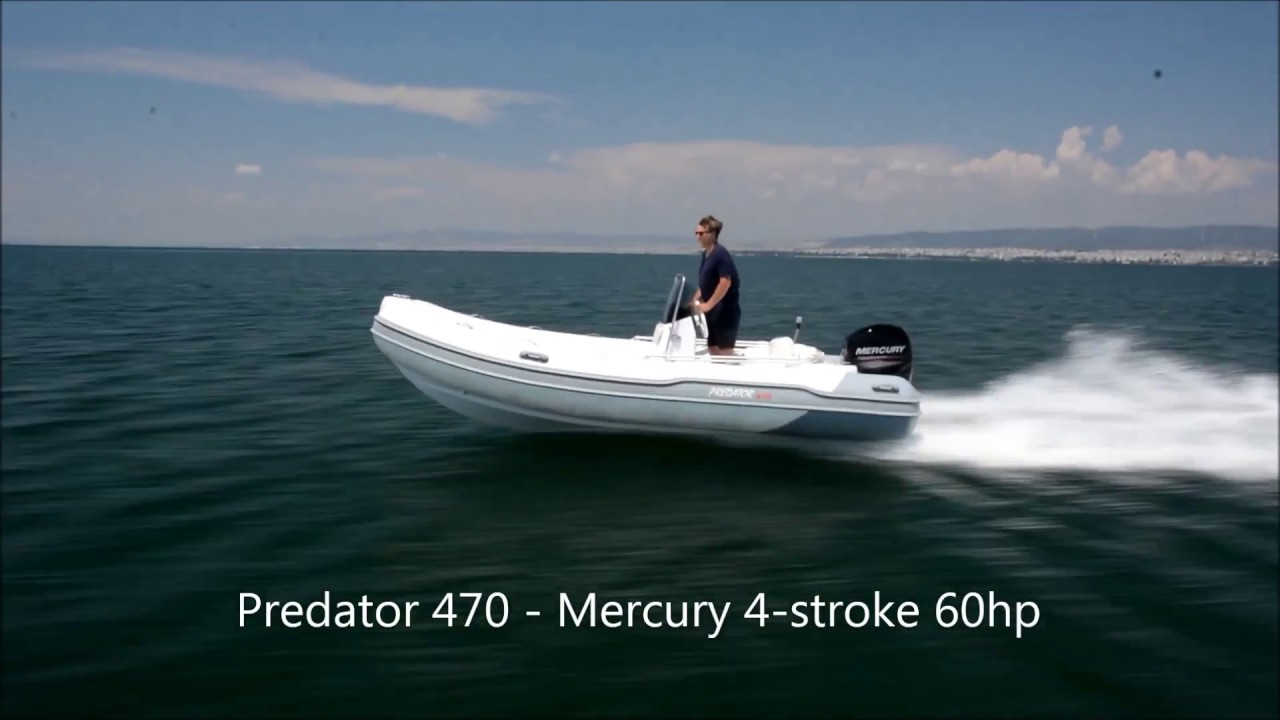 PREDATOR 470 - MERCURY 4-STROKE 60HP