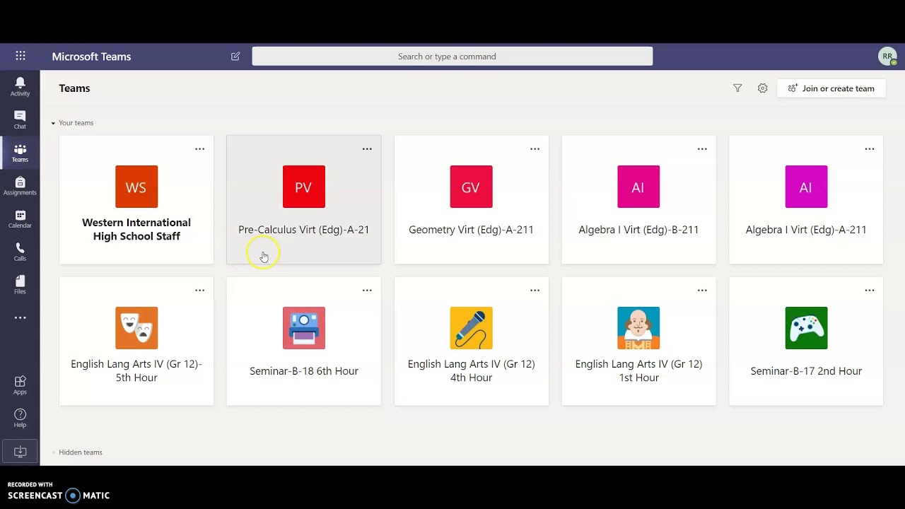 Creating Assignments - Microsoft Teams