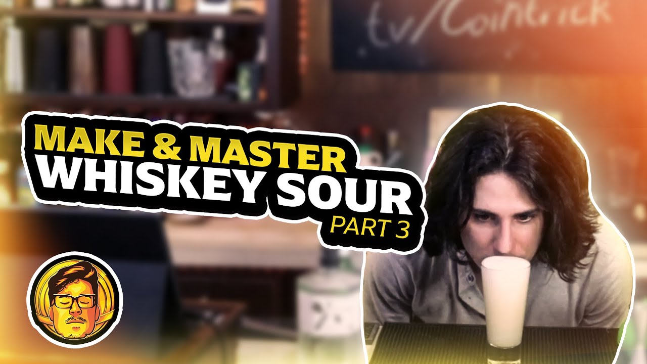 Making Your Own Signature Egg-White Cocktail | Build a Bar Part 3 | cointricktwitch