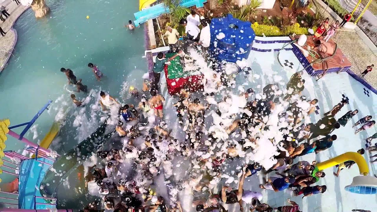 Ambika Farms Foam party