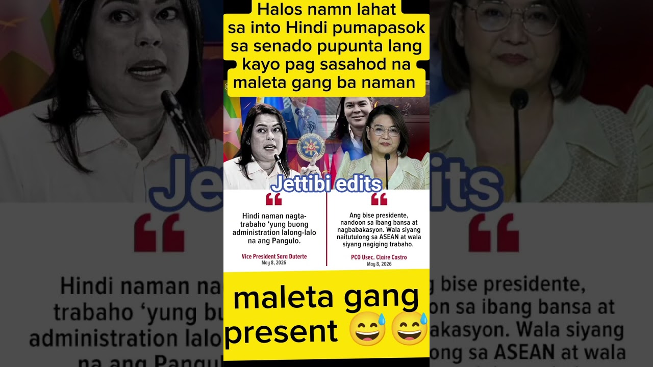 Sara Duterte vs pbbm#pbbm #saradutertefor2028 #millionviews #senatenews #floodcontrolprojects #viral