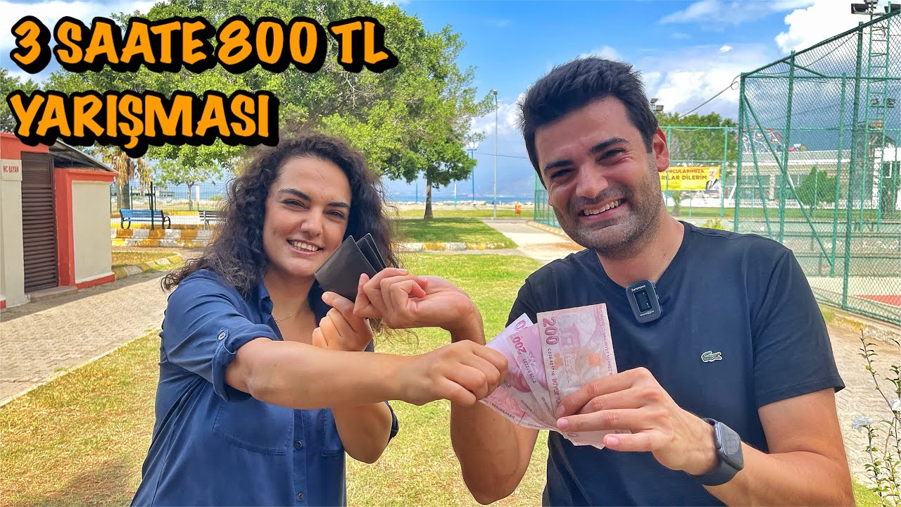 3 SAATTE 800 TL SERİSİNİ EŞİMLE YAPTIM!!!