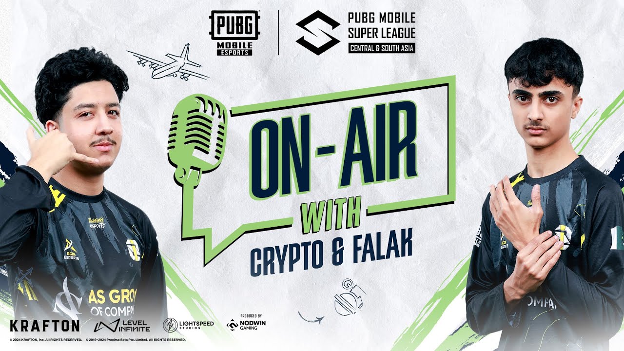 ON-AIR with Falak and Crypto |  ASagi8 Esports | 2024 PMSL CSA Spring