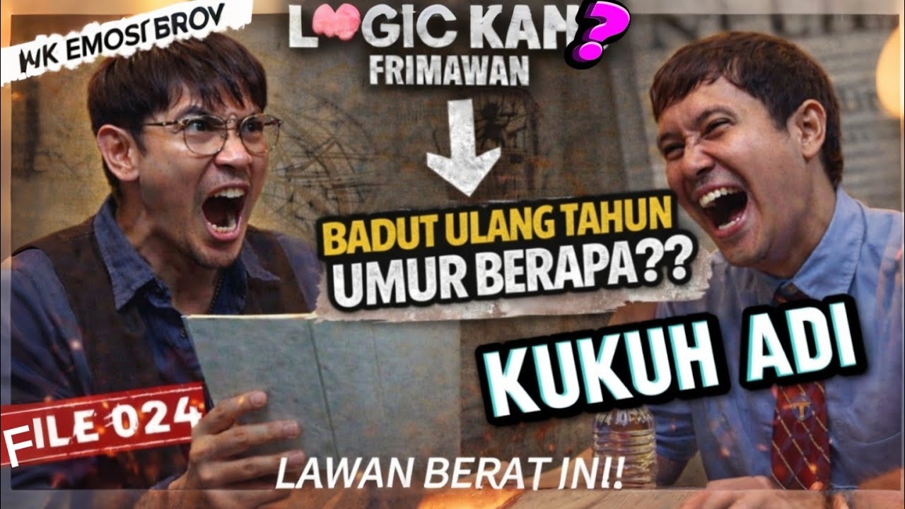KUKUH MINTA DIGAMPAR, LAWAN BERAT FRIMAWAN 🤣🤣🤣 - LOGICKAH