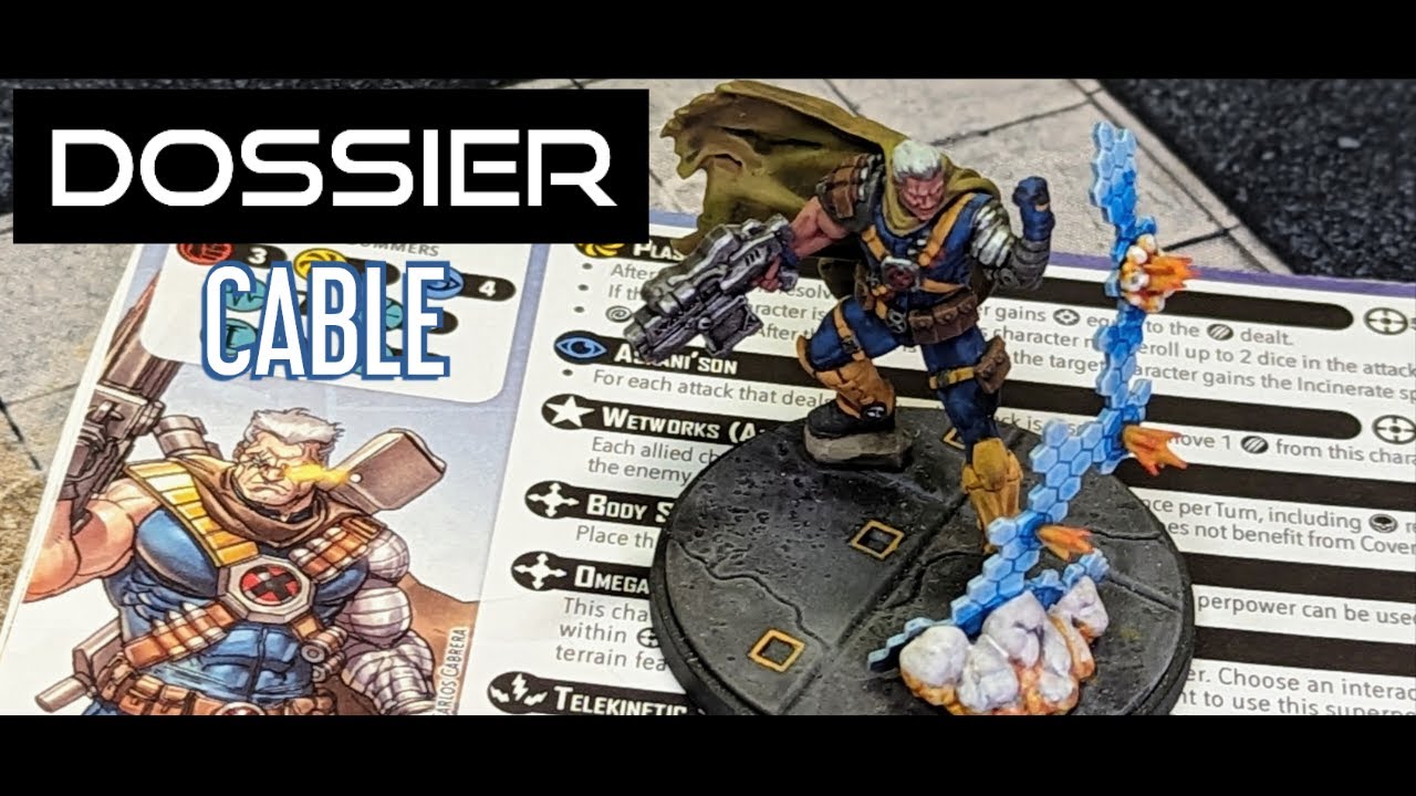 Marvel Crisis Protocol Dossier - Cable
