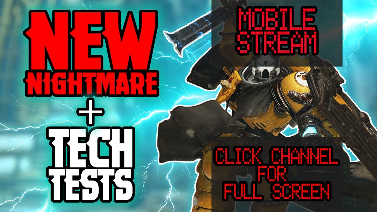 ⚡Mobile⚡NEW Absolute+⚡NIGHTMARE Mode + Techmarine Build TESTS! - Space Marine 2