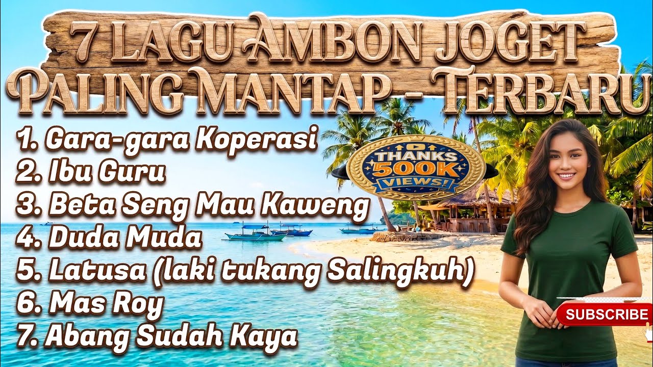 Lagu Ambon Joget – Cocok untuk Pesta & Santai @mix-x22 