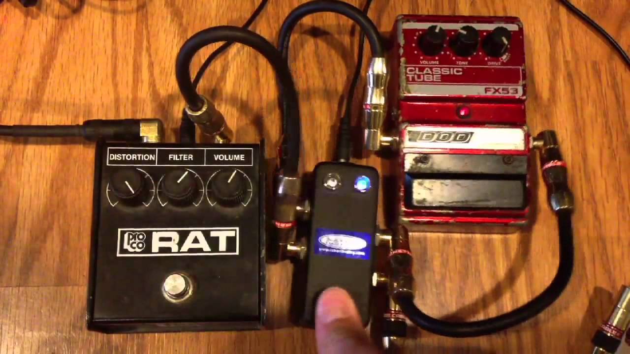 Vintage ProCo Rat vs DOD Classic Tube FX53
