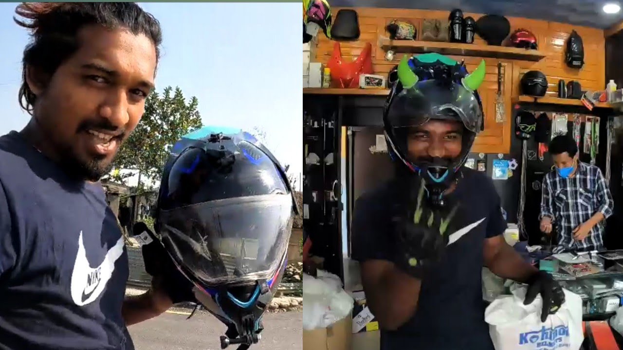 Helmet modified 