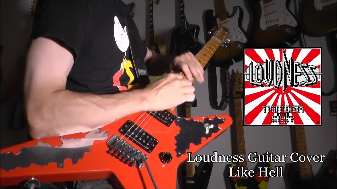 Loudness Guitar Cover / Like Hell