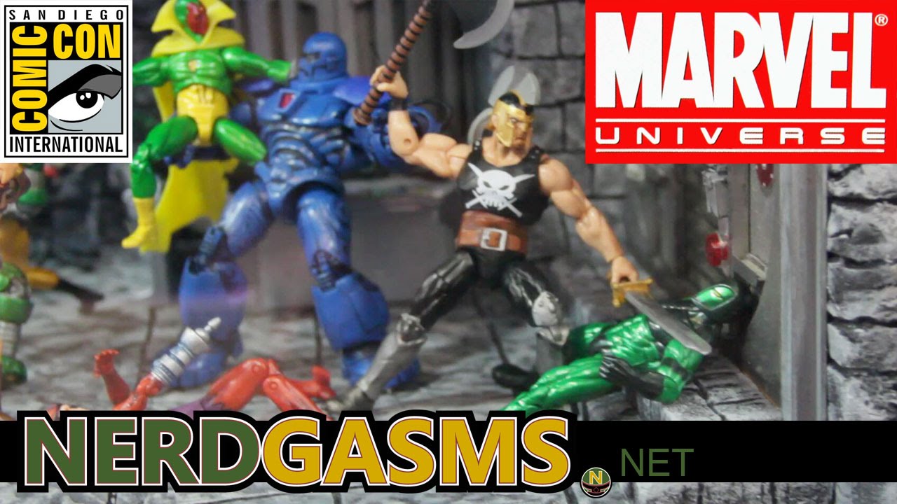 Marvel Diorama from Hasbro booth SDCC 2014