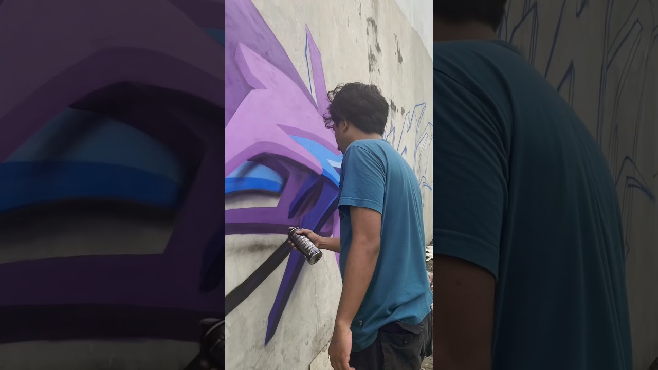 Mystic colours #graffitiart #graffiti #graffiti3d #graffitiwall