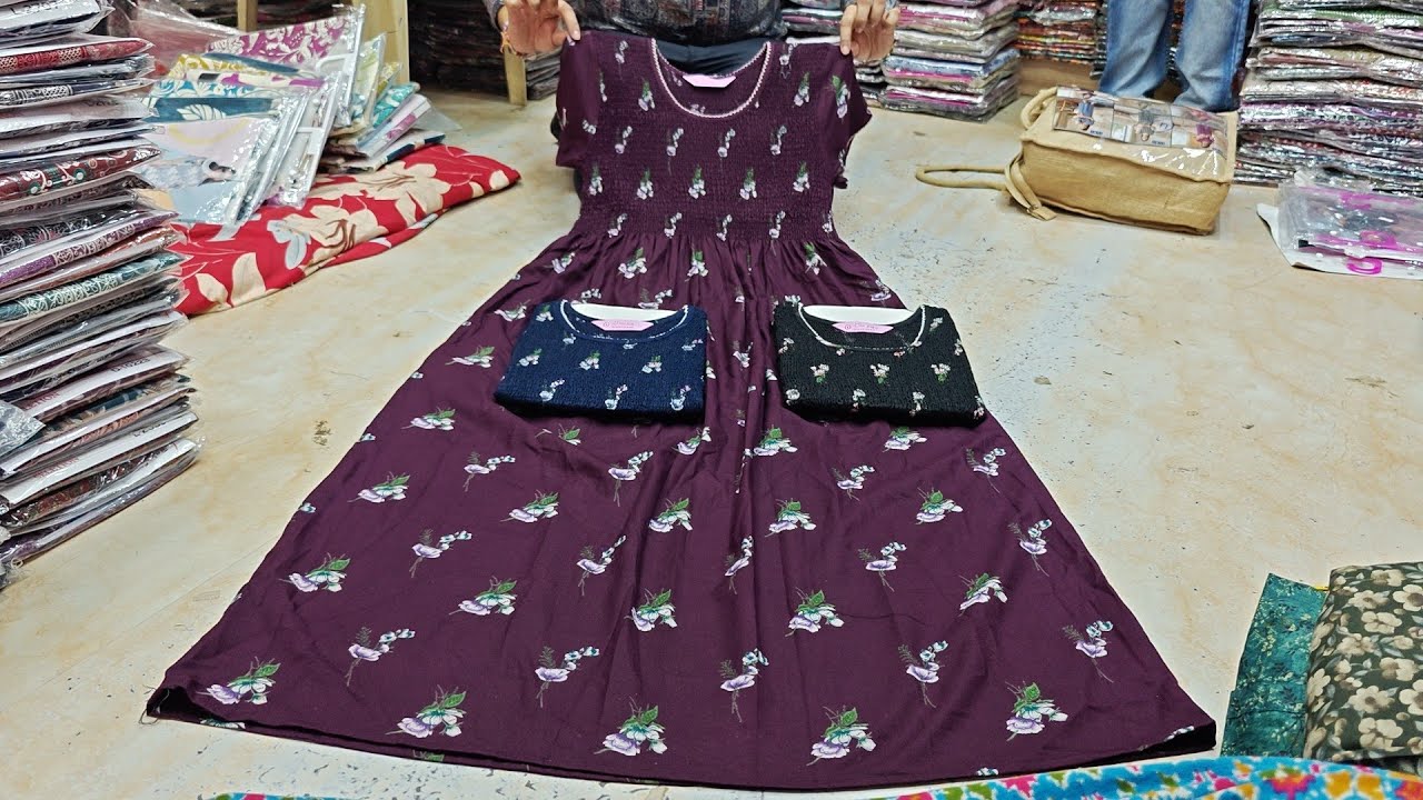 Chickpet Bangalore Wholesale Nighties&Sets/Courier Availble/Cotton,Alpine,Reyon Nighties/Shopping