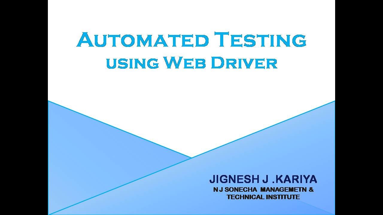 Automated Testing