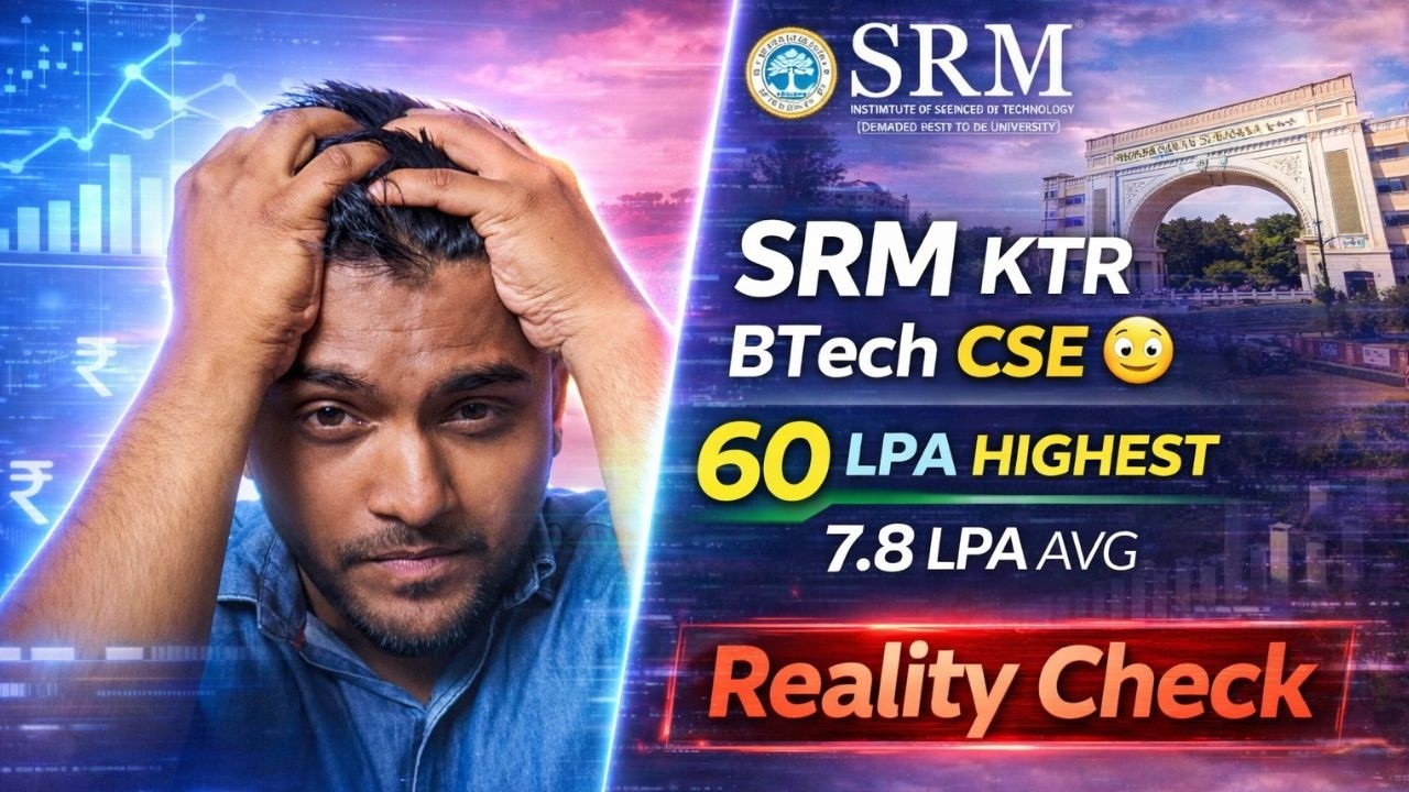 BTech CSE | SRM Institute of Technology SRMIST Kattankulathur College Review | #srmjeee