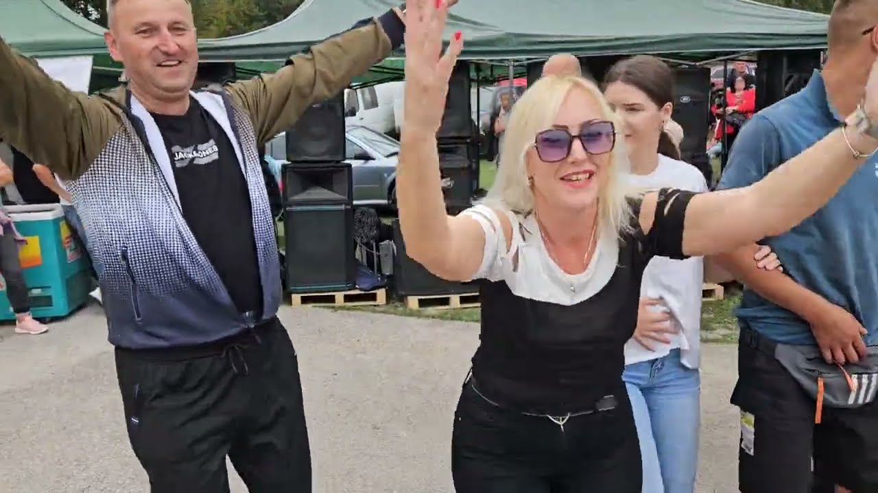 🔴 Lijepa Dina i specijalac Mešić kolo vode - Grebak - Zuko Bend - Bosanski teferič