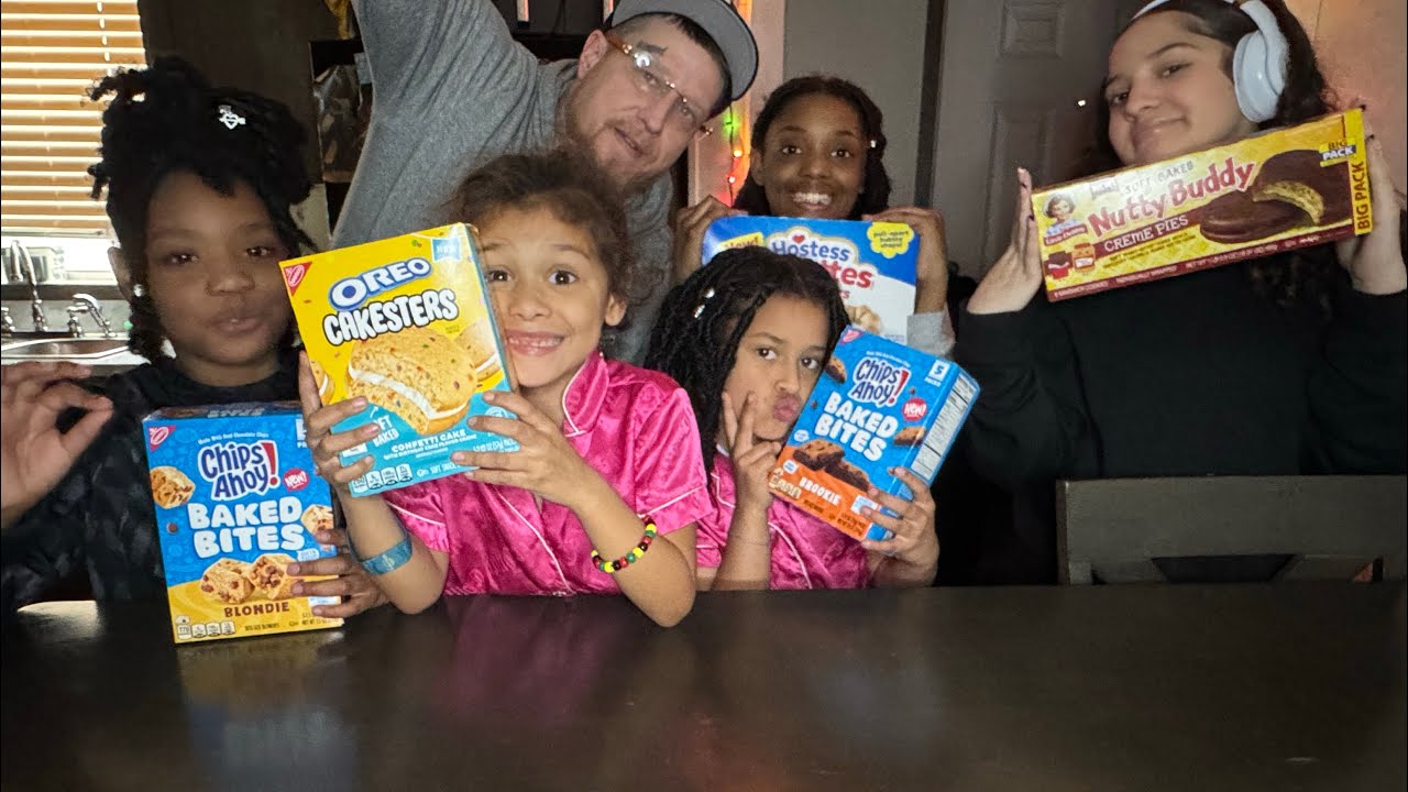 Trying New Sweet Snacks