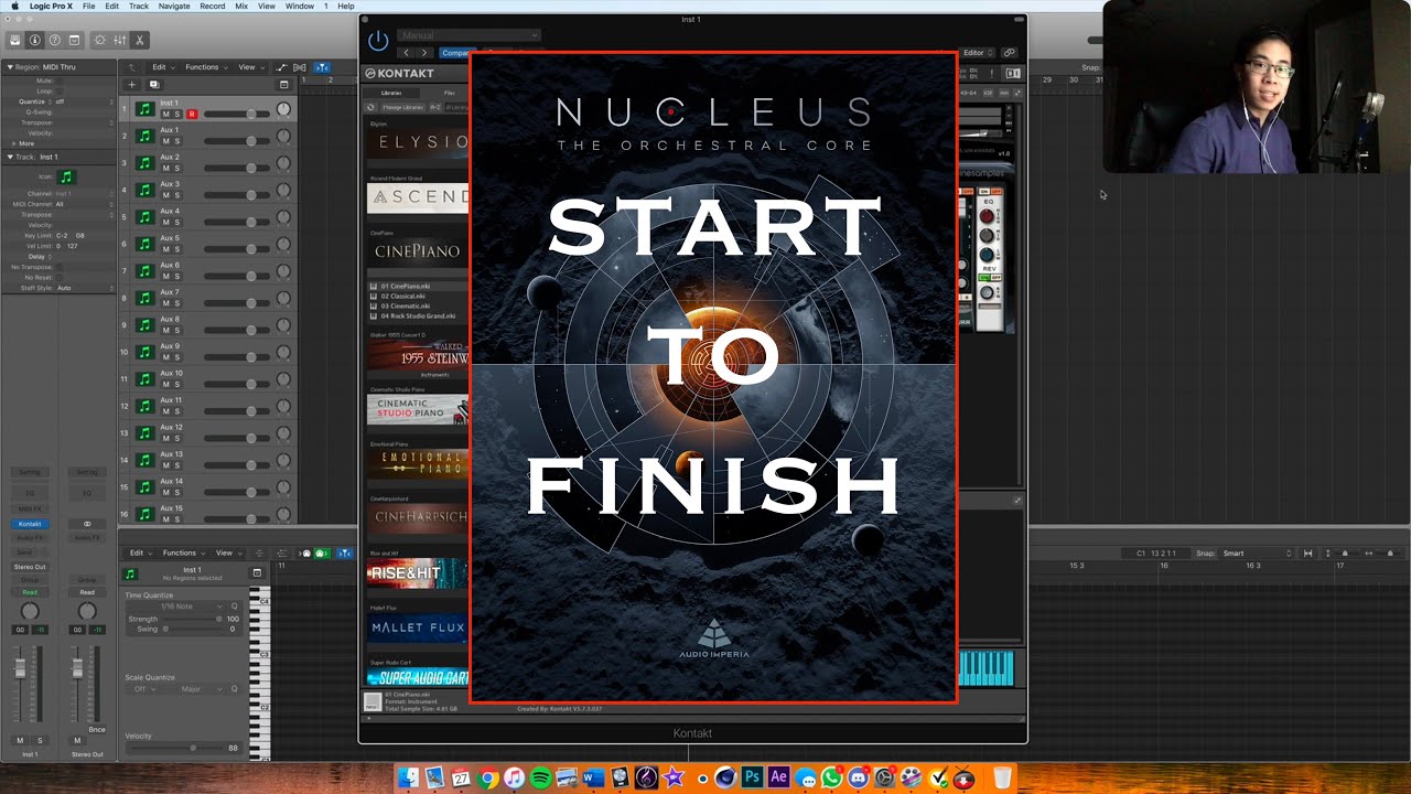 Как написать прекрасную оркестровую балладу (с использованием Nucleus от Audio Imperia)