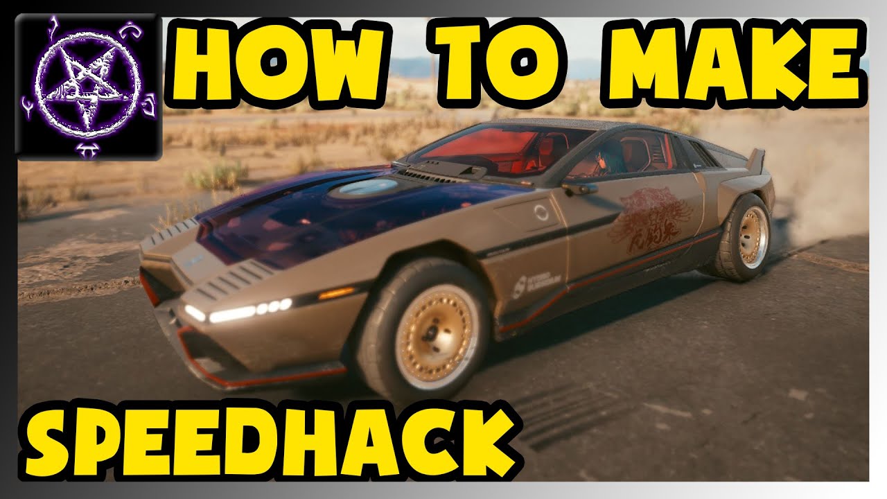HOW TO Make Speedhack in Any game (Cheat Engine Tutorial - Cyberpunk 2077 as example)