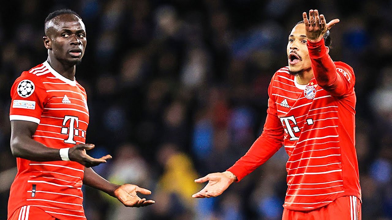 Leroy Sané altercation with Sadio Mané vs Маnchеstеr Citу