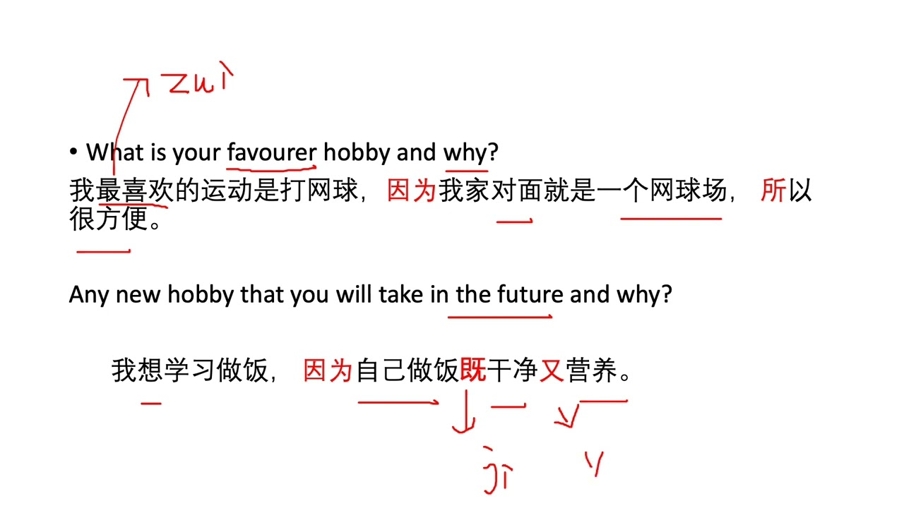 GCSE CHINESE REVISION