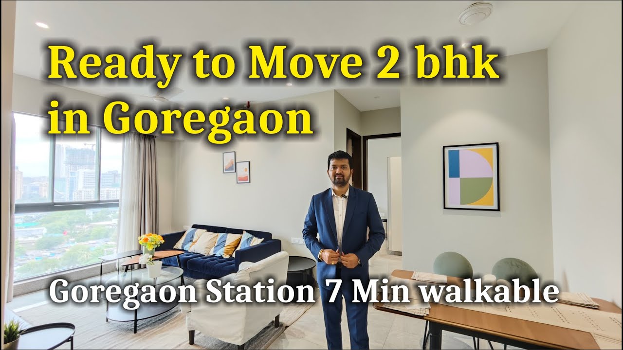 2 bhk #flat near #Goregaon Station I Ready to move #2bhk flat I #OC received flat