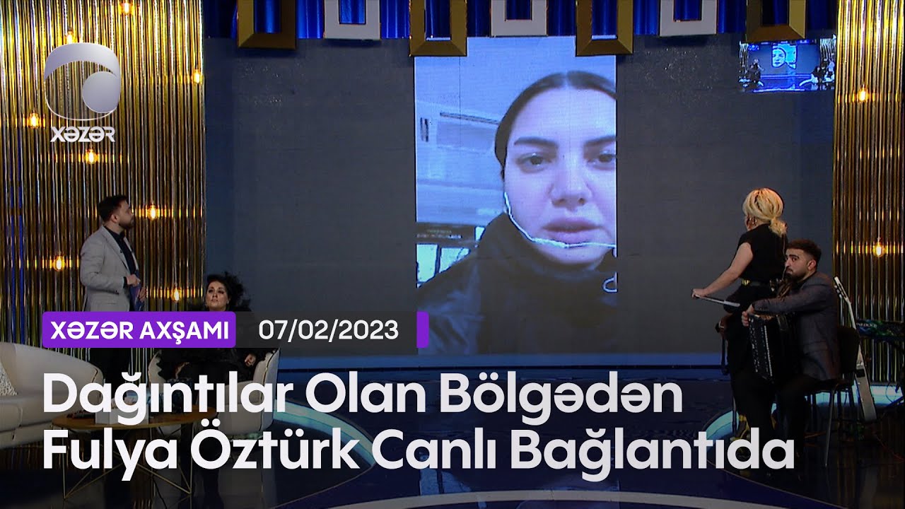 Dağıntılar Olan Bölgədən Fulya Öztürk Canlı Bağlantıda