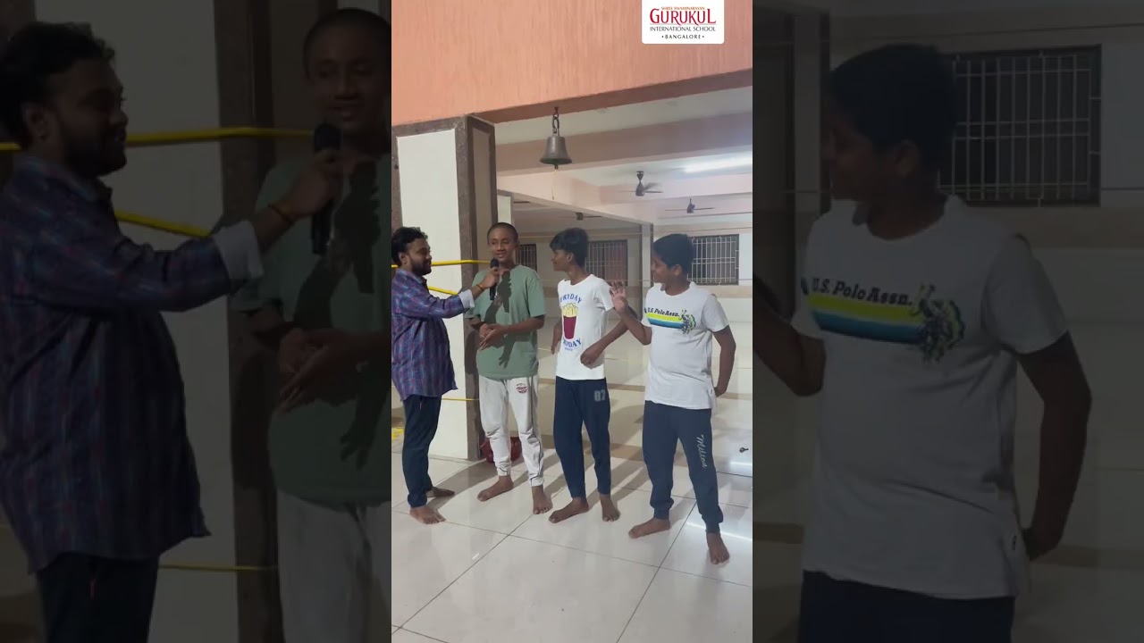 Students Night Activity | Gurukul Bangalore | Shree Swaminarayan Gurukul International School