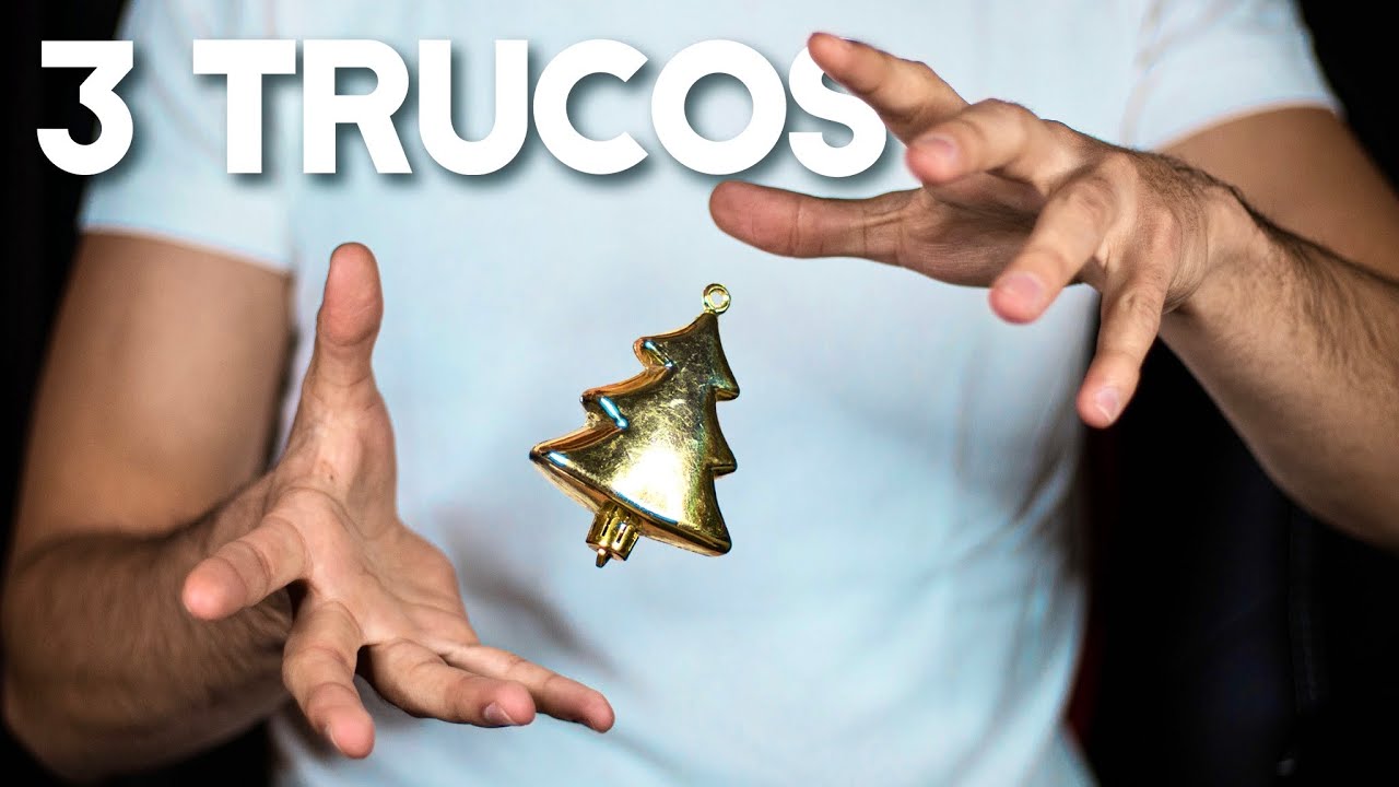 3 TRUCOS DE MAGIA FÁCILES DE HACER (Versión NAVIDAD)