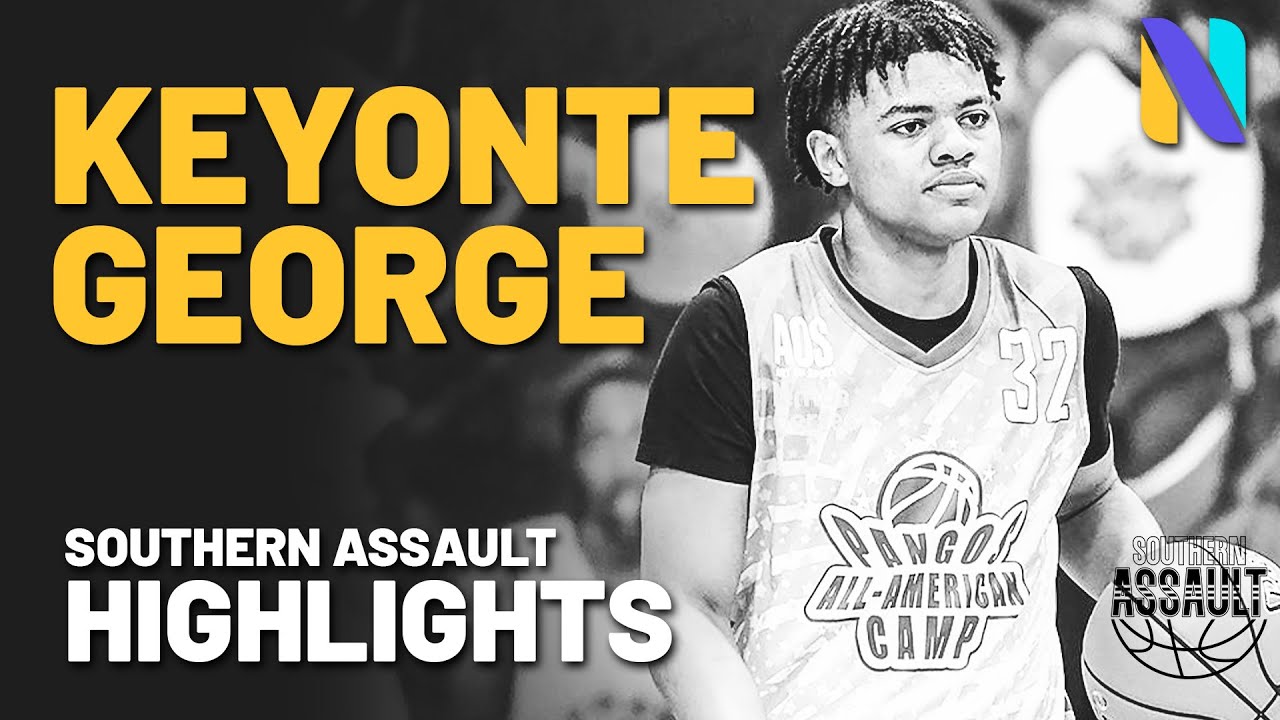 Keyonte George Southern Assault 17 U Adidas Circuit Highlights | #1 SG in the C/O 2022