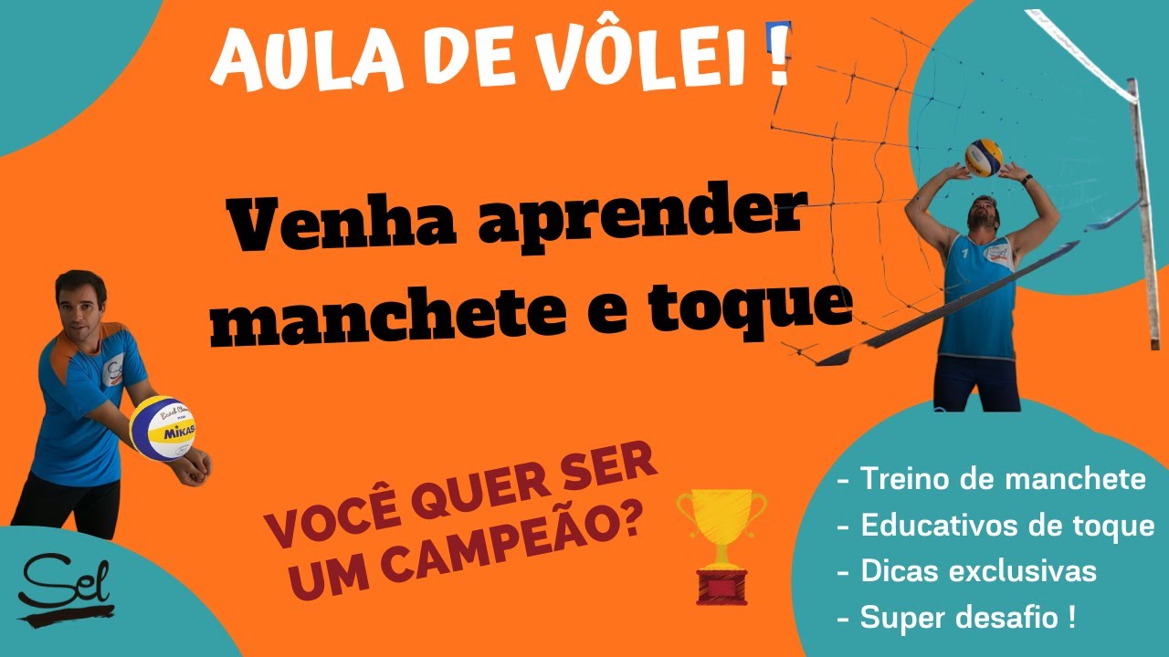 Vôlei de praia -  Toque e Manchete