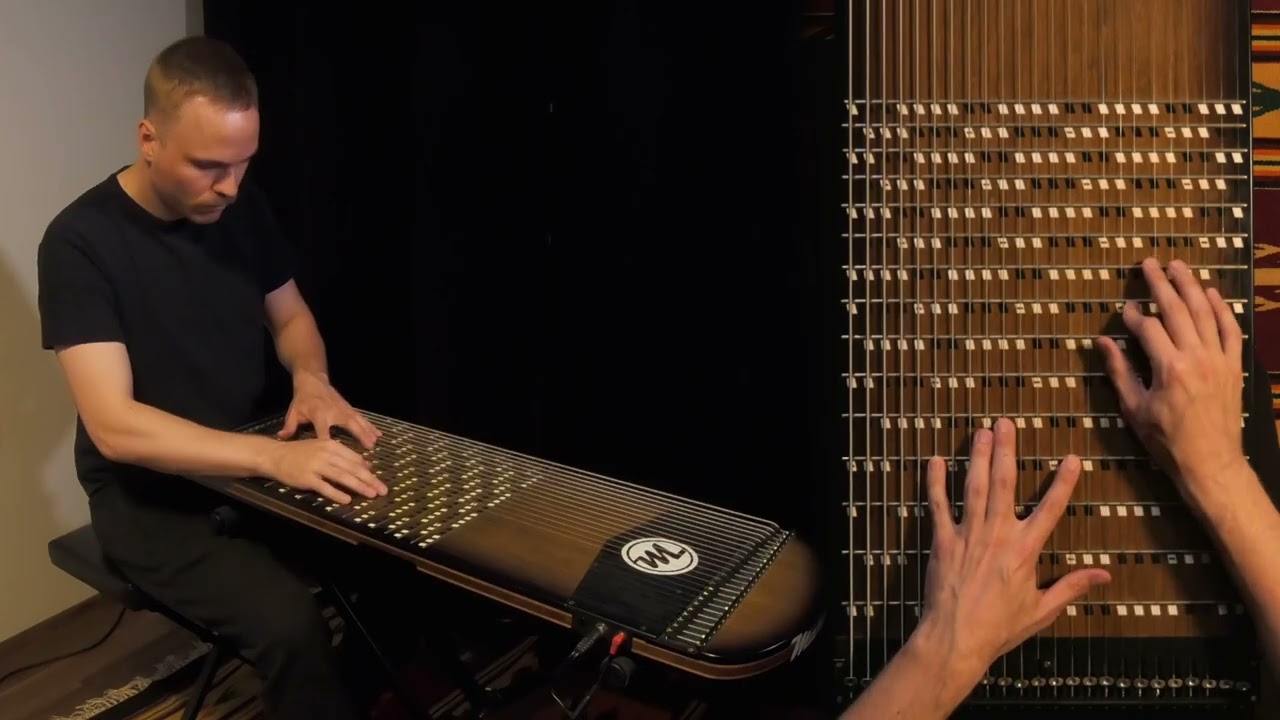 Portrait Of Tracy on the harpejji
